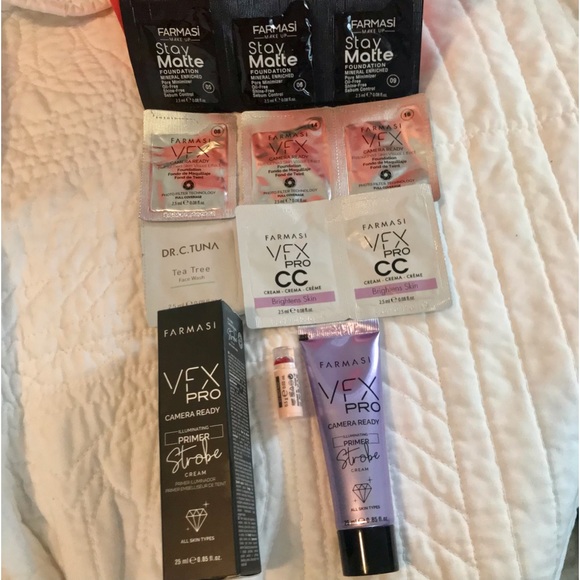 Farmasi sample’s and one VFX pro camera ready Primer and full size Sensi Wipes! - Picture 3 of 10